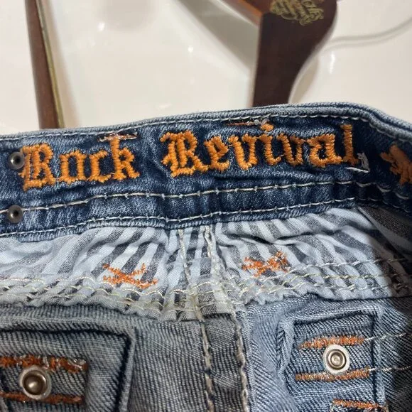 Rock Revival Kai Easy Boot Size 28 with Sequins and Rhinestones - Picture 3 of 15